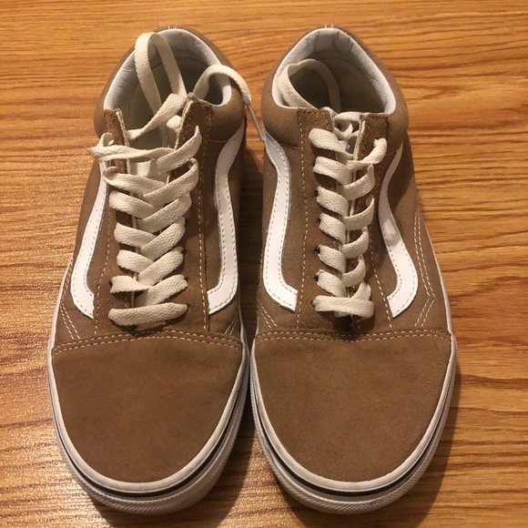 vans beige brown